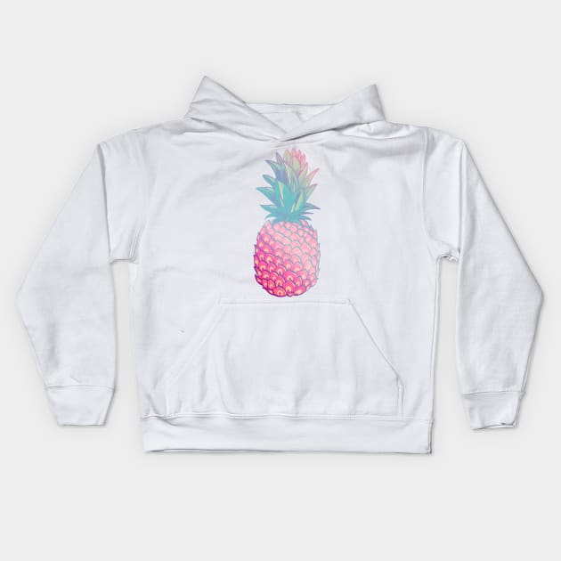 Pineapple Kids Hoodie by BadDesignCo